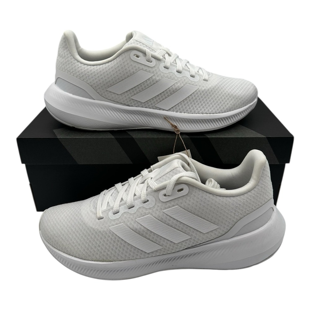 Adidas Runfalcon 3.0 Running Shoes Womens Sz 6.5 Cloud White‎ Sneakers HP7559